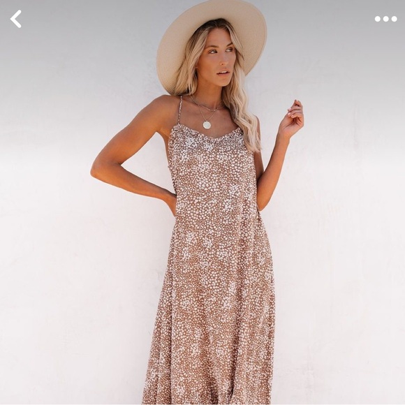 NWOT Vici Printed High-Low Dress - Picture 2 of 5